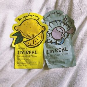 two tony moly sheet masks